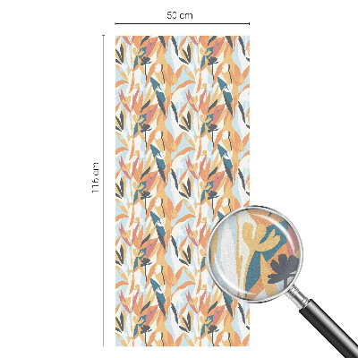 Película decorativa para janela privacidade Energia botânica