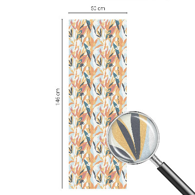 Película decorativa para janela privacidade Energia botânica