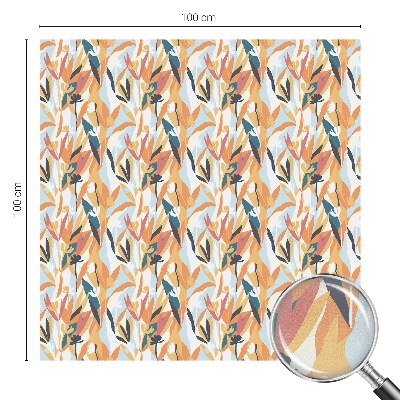 Película decorativa para janela privacidade Energia botânica