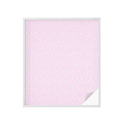 Película decorativa para janela privacidade Estampa floral