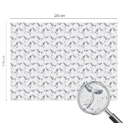 Película vidro janela privacidade criaturas marinhas