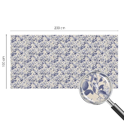 Película de privacidade para janela efeito vitral Simetria floral