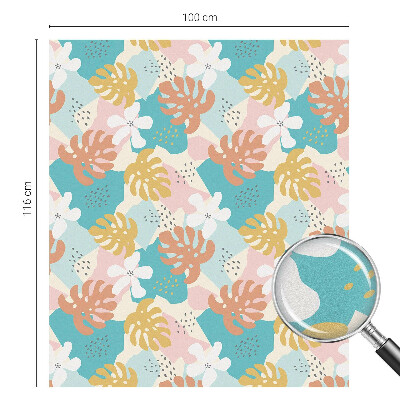 Película decorativa para janela privacidade Natureza exótica