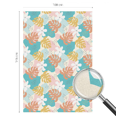 Película decorativa para janela privacidade Natureza exótica