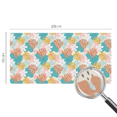 Película decorativa para janela privacidade Natureza exótica