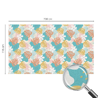 Película decorativa para janela privacidade Natureza exótica