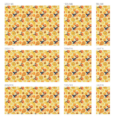 Película de privacidade para janela efeito vitral Fruta suculenta