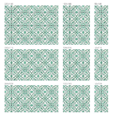 Película de privacidade para janela efeito vitral Ornamentos clássicos