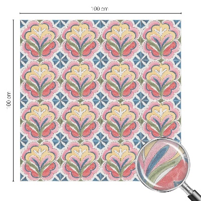 Película vidro janela privacidade Padrões florais