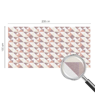 Película vidro janela privacidade Triângulos modernos