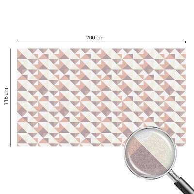 Película vidro janela privacidade Triângulos modernos