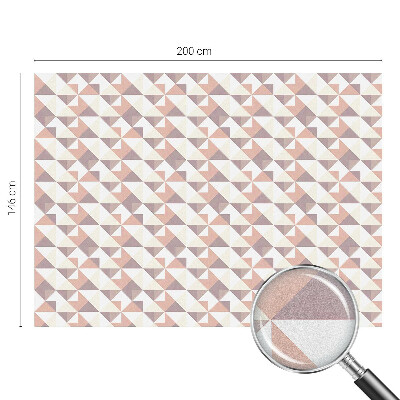 Película vidro janela privacidade Triângulos modernos