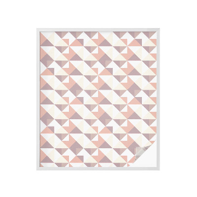 Película vidro janela privacidade Triângulos modernos