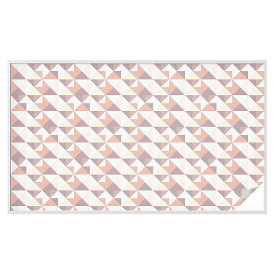 Película vidro janela privacidade Triângulos modernos