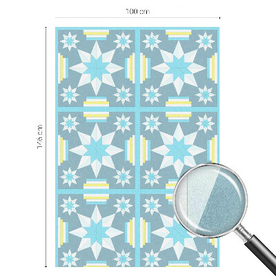 Película decorativa para janela privacidade Padrão de estrela