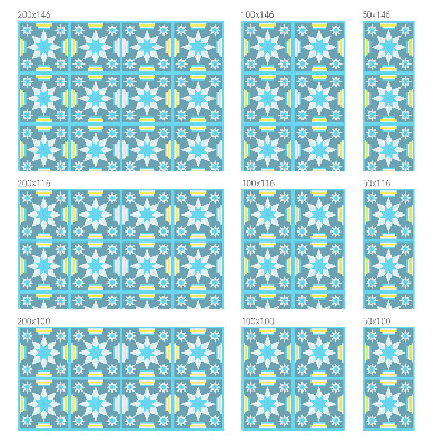 Película decorativa para janela privacidade Padrão de estrela