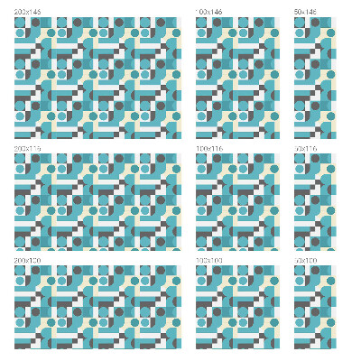 Película de privacidade para janela efeito vitral Padrões geométricos