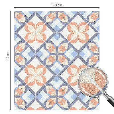 Película vidro janela privacidade Estampa floral