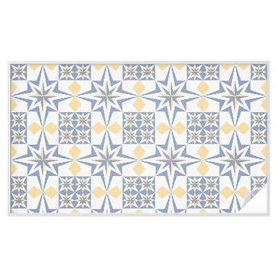 Vinil para vidro privacidade padrão vitral Padrão de estrela