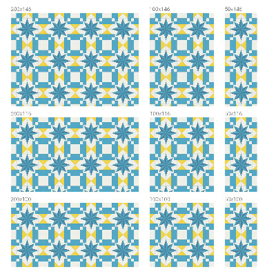 Película decorativa para janela privacidade Estrelas azuis