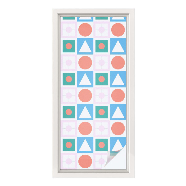 Película vidro janela privacidade Padrões abstratos