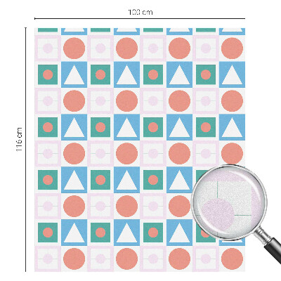 Película vidro janela privacidade Padrões abstratos