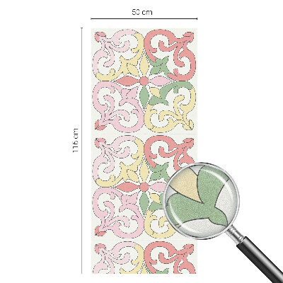 Película decorativa para janela privacidade Ornamentos florais