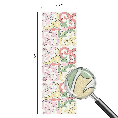 Película decorativa para janela privacidade Ornamentos florais