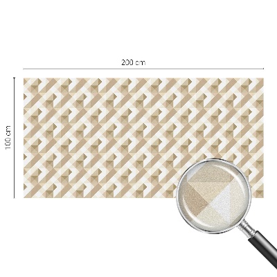 Película vidro janela privacidade Padrões triangulares