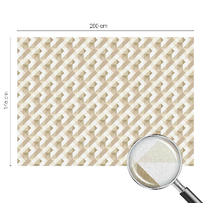 Película vidro janela privacidade Padrões triangulares