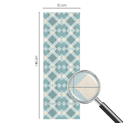 Vinil para vidro privacidade padrão vitral Padrões geométricos
