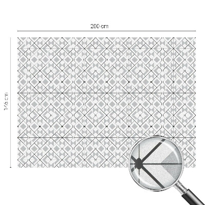 Película decorativa para janela privacidade Padrões geométricos