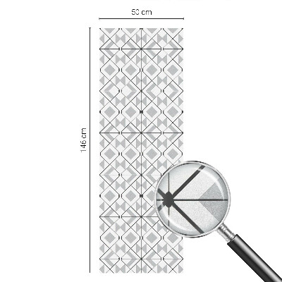 Película decorativa para janela privacidade Padrões geométricos