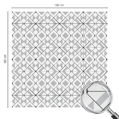 Película decorativa para janela privacidade Padrões geométricos