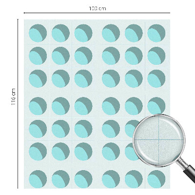 Película de vidro vitral autocolante Rodas modernas