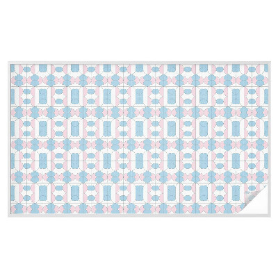 Película vidro janela privacidade Padrões em tons pastel