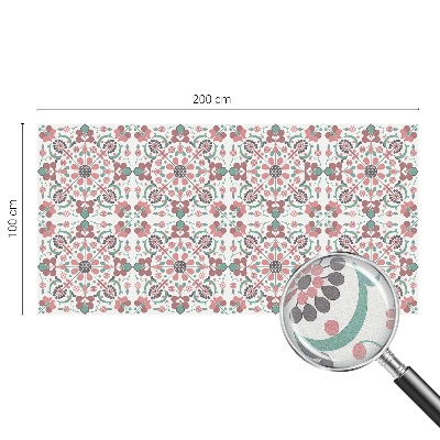 Película decorativa para janela privacidade Harmonia floral