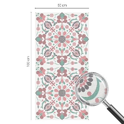 Película decorativa para janela privacidade Harmonia floral
