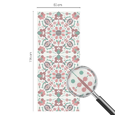 Película decorativa para janela privacidade Harmonia floral