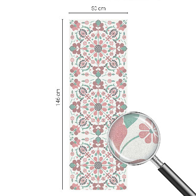 Película decorativa para janela privacidade Harmonia floral