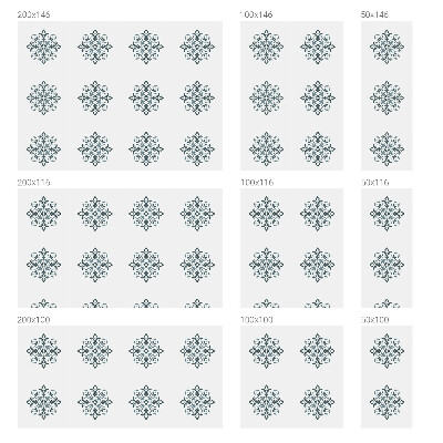 Película vidro janela privacidade Ornamento clássico