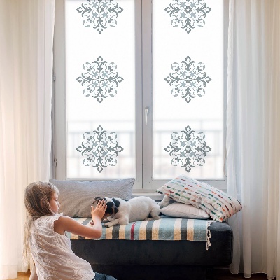 Película vidro janela privacidade Ornamento clássico