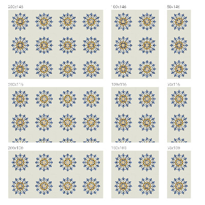 Película de vidro vitral autocolante mandala decorativa