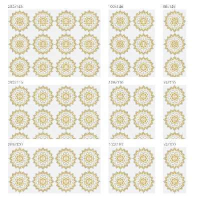 Película vidro janela privacidade Mandala floral