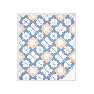 Película de privacidade para janela efeito vitral Padrões simétricos