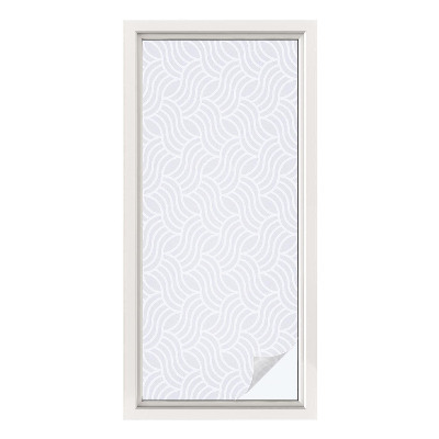 Película vidro janela privacidade Ondas de harmonia