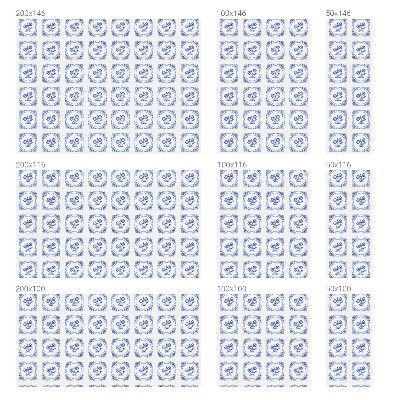 Película de vidro vitral autocolante Flores delicadas