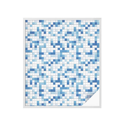 Película decorativa para janela privacidade Jogo de peças