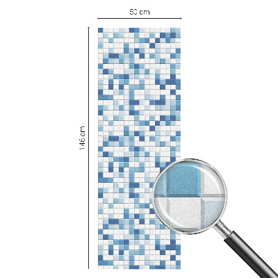 Película decorativa para janela privacidade Jogo de peças