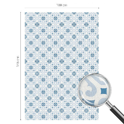 Película de privacidade para janela efeito vitral Decorações com azulejos